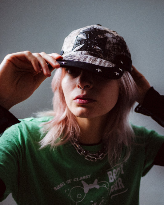 ACAB # 01 - Gorra Dad hat Camo/negro