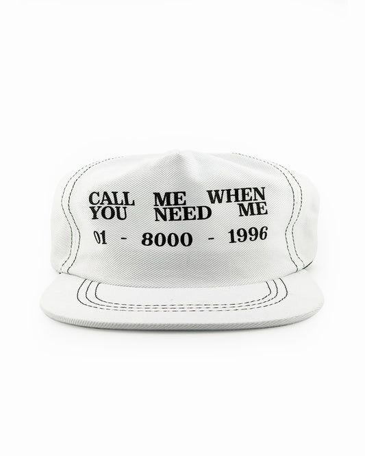 GORRA SNAPBACK - CALL ME WHEN YOU NEED ME